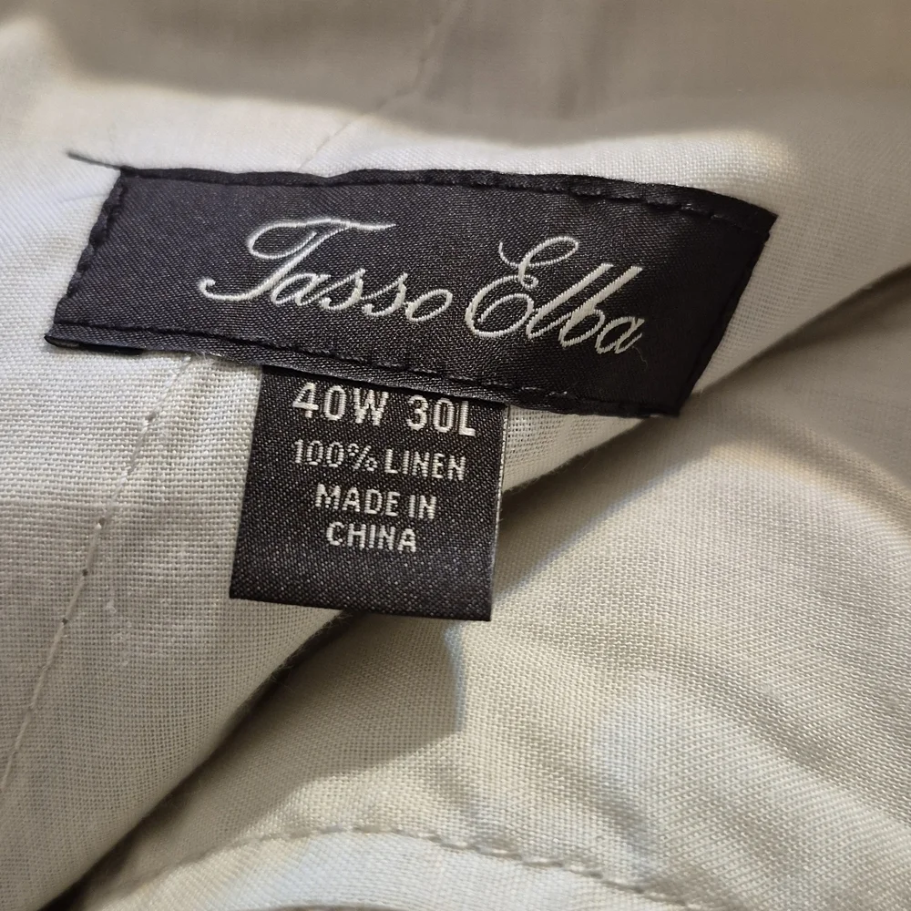 Tasso Elba Light Gray Chinos